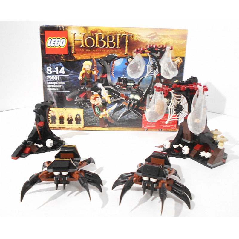 Lego The Hobbit / Le seigneur des anneaux - Les araignées de la forêt de Mirkwood - Réf 79001