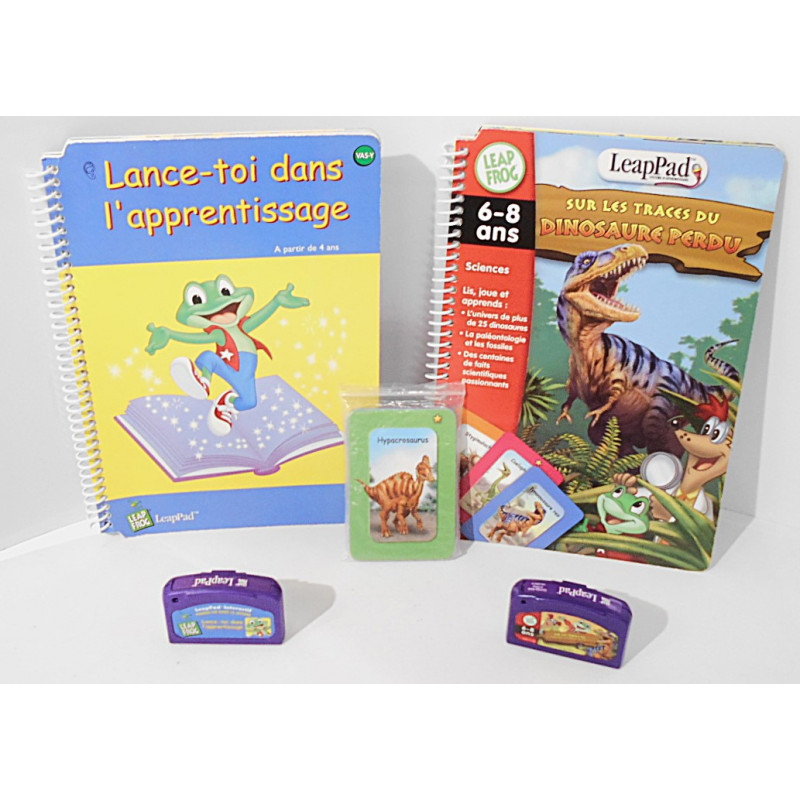 Lot de LeapPad - 2 Livres interactifs et cartouches
