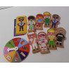 Jeu personnages métiers en bois - Oxybul