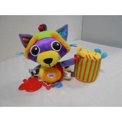 Peluche hochet renard Lamaze Tomy