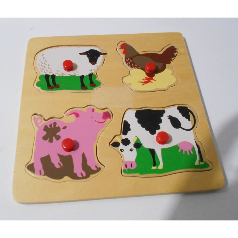 Puzzle animaux de la ferme