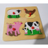 Puzzle animaux de la ferme