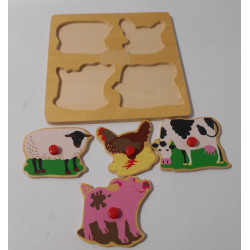 Puzzle animaux de la ferme