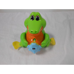 Crocodile roulant et son bébé Tomy