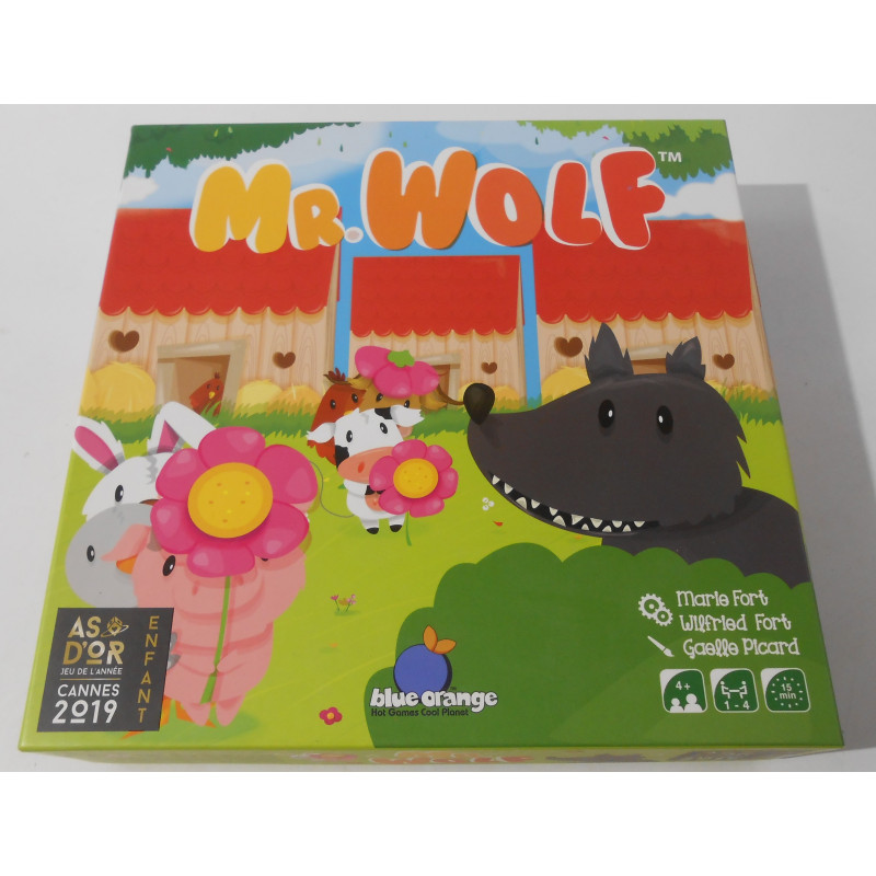jeux de société Mr .wolf - blue orange
