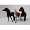Lot de 3 Chevaux en feutrine
