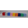 Lot de cubes souples numérotés