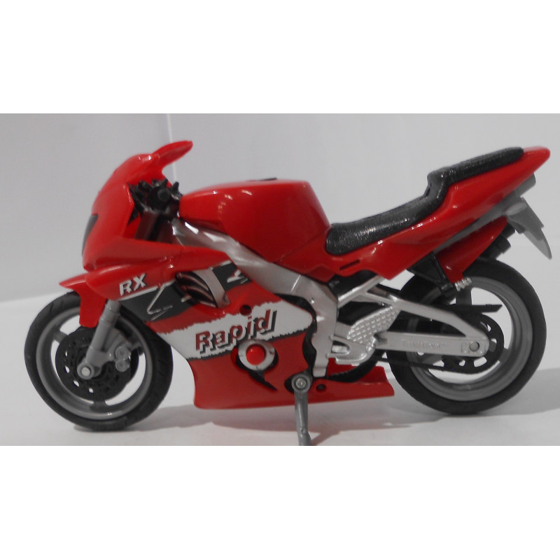 Motos rouge électronique