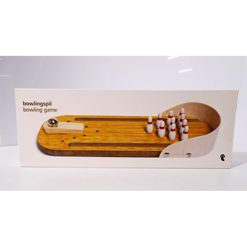 Mini jeux de bowling en bois