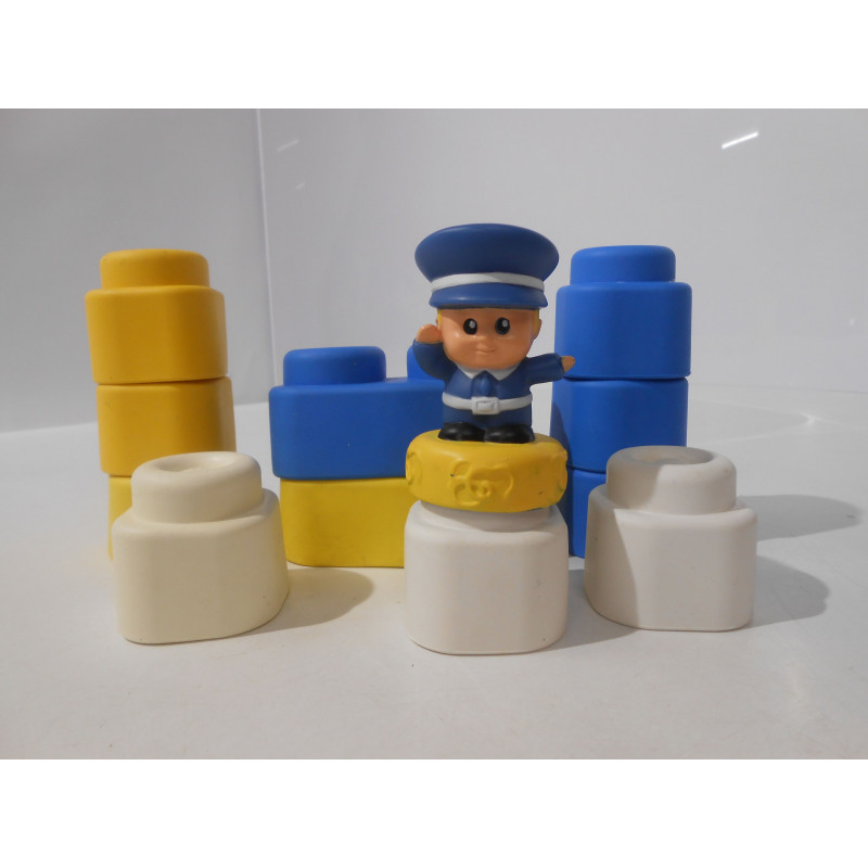 Lot de brique Police clemmy - Clementoni