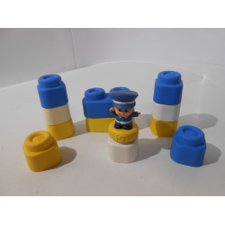 Lot de brique Police clemmy - Clementoni