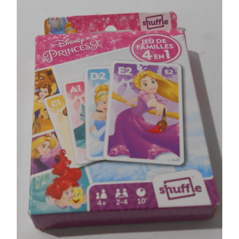 Jeu de cartes Princesse Disney