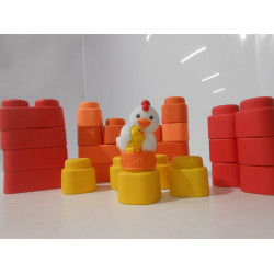 Lot construction Poule Clemmy -Clementomi