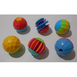 Lot de 6 balles PlaySkool