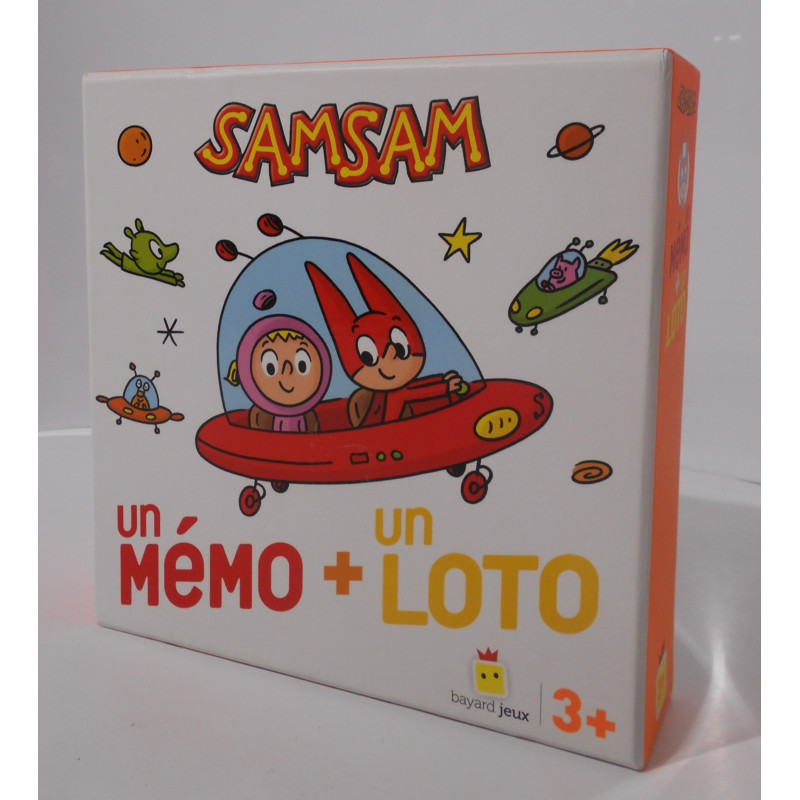 Jeu de Mémo et Loto Samsam - Bayard  jeux