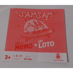 Jeu de Mémo et Loto Samsam - Bayard  jeux