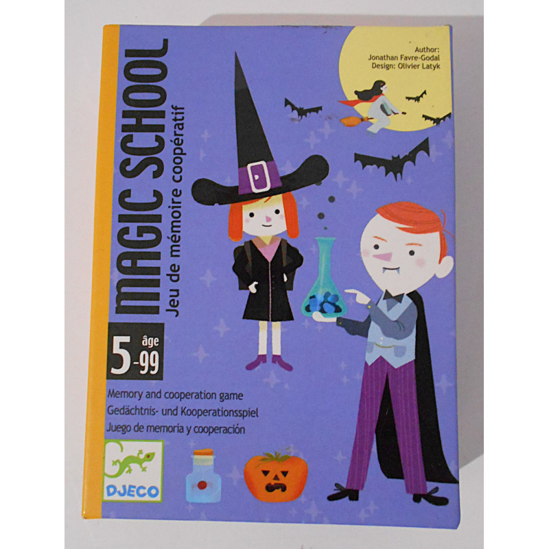 Magic school - Jeu de mémoire coopératif