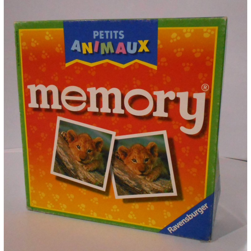 Memory Petits Animaux - Ravensburger - 72 cartes