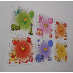 Jeu nombres et couleurs - Winnie l'ourson