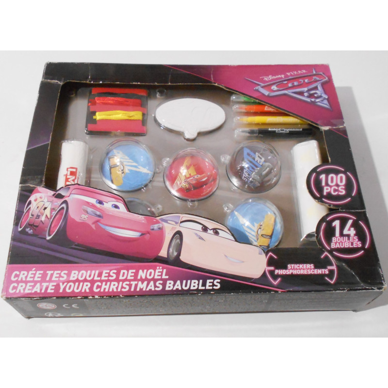 Cree boules de noel Cars