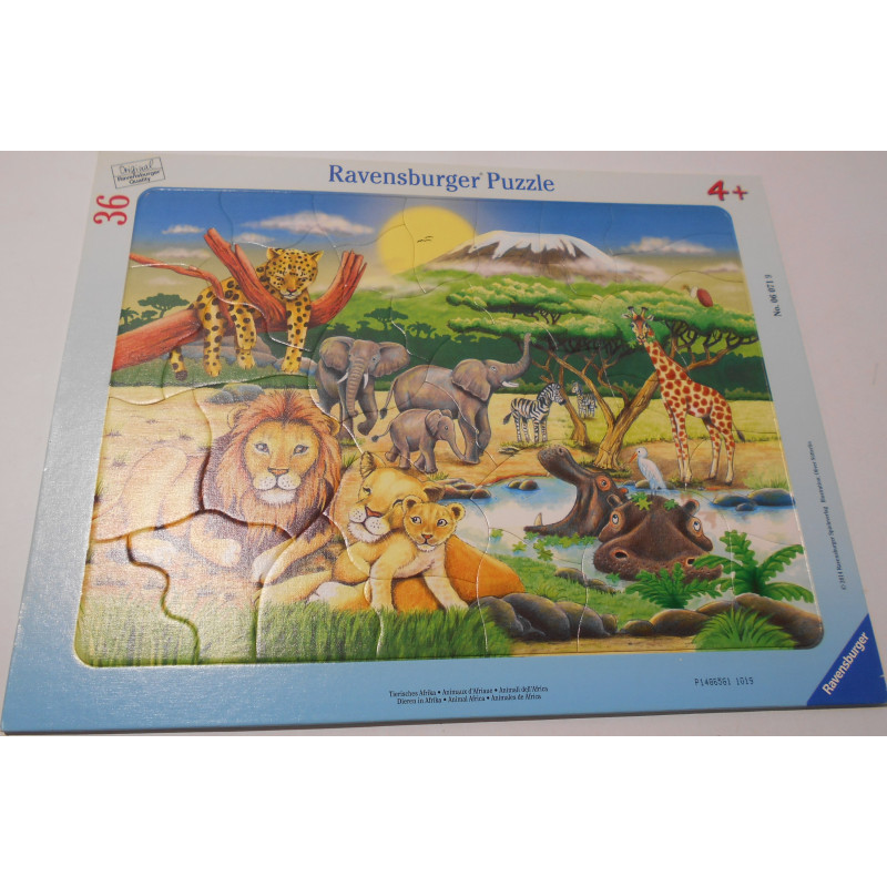 Puzzle jungle 36 pièces