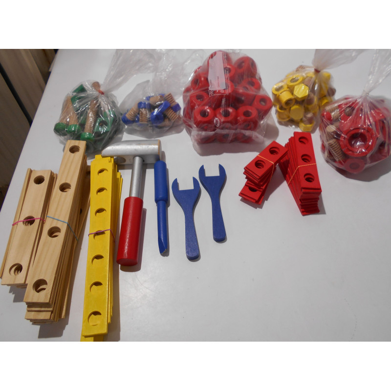 Set de construction en bois