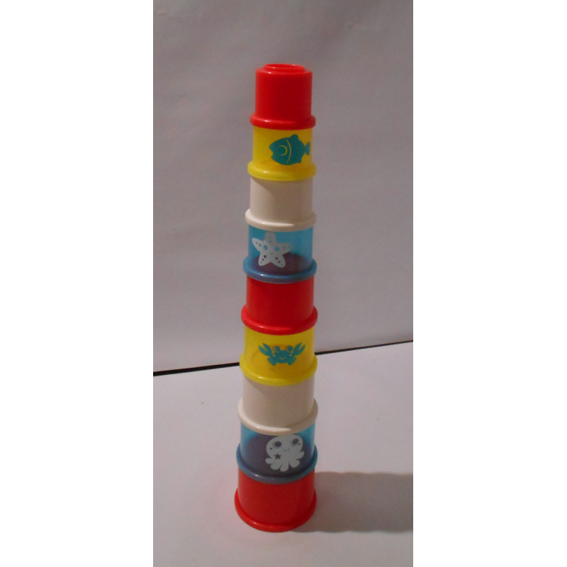 Jeu de gobelets empilables