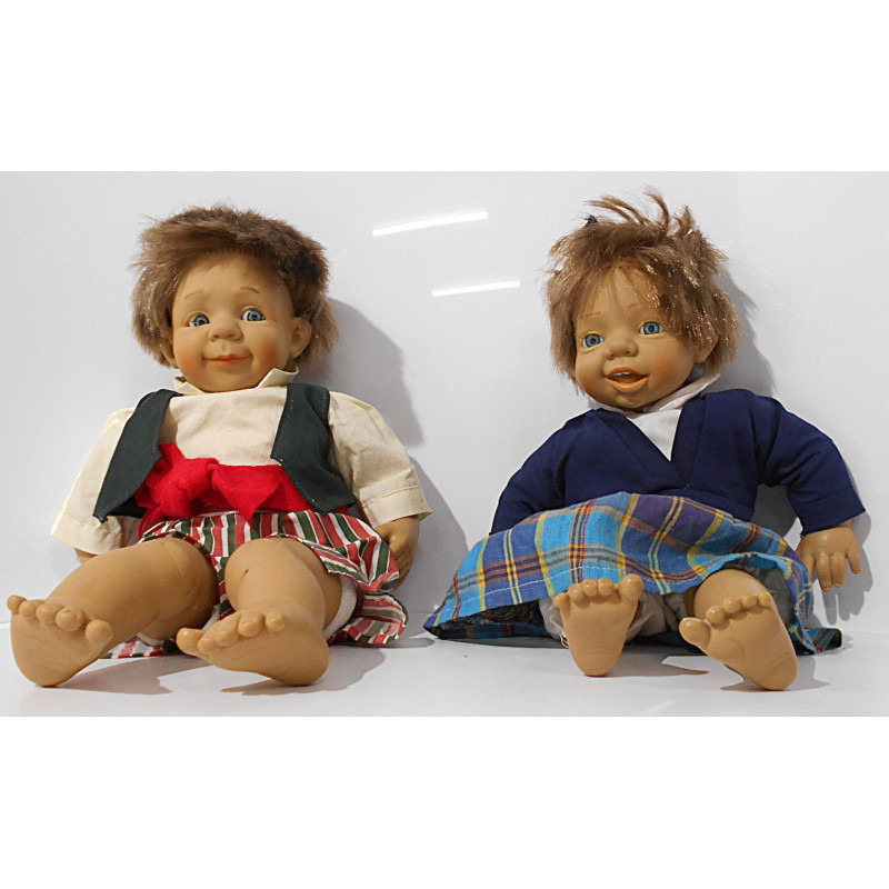 2 Poupées expressives Falca