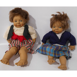 2 Poupées expressives Falca