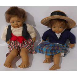 2 Poupées expressives Falca