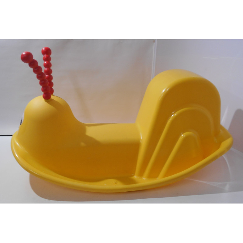 Jeu de plein aire à bascule escargot