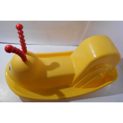 Jeu de plein aire à bascule escargot