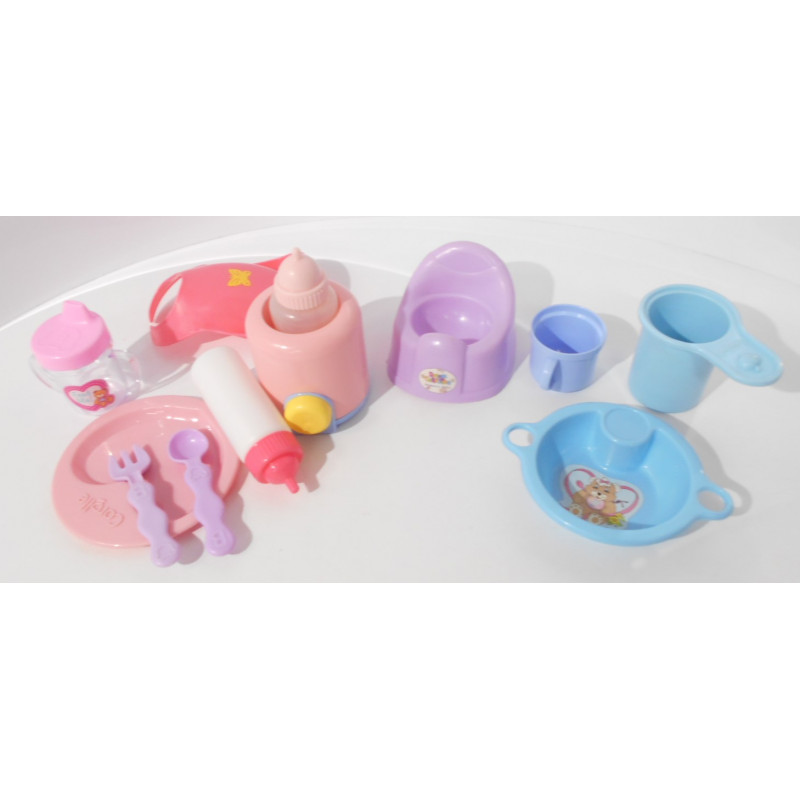 Dinette set d'accessoires pour poupées