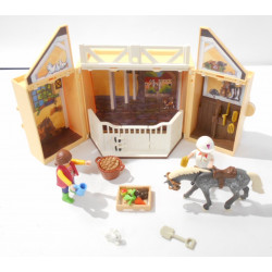 Playmobil - Écurie transportable