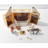 Playmobil - Écurie transportable