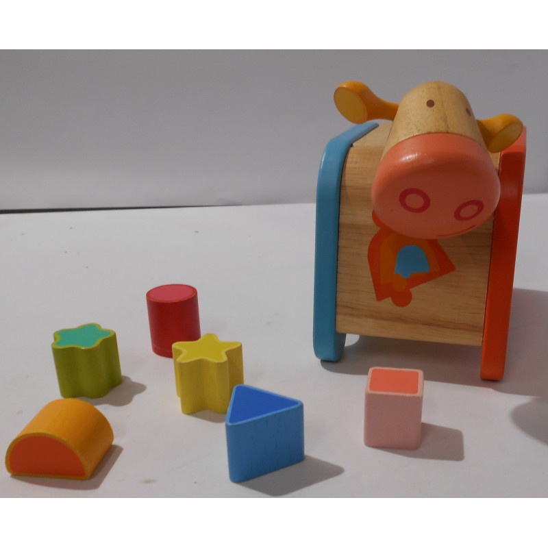 Boîte à formes encastrables vache - Djeco