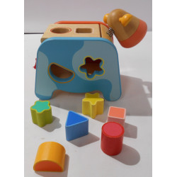 Boîte à formes encastrables vache - Djeco