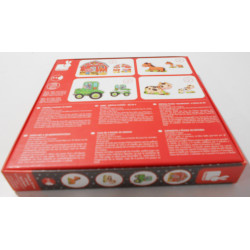 4 Puzzle 3d formes en bois (Janod)