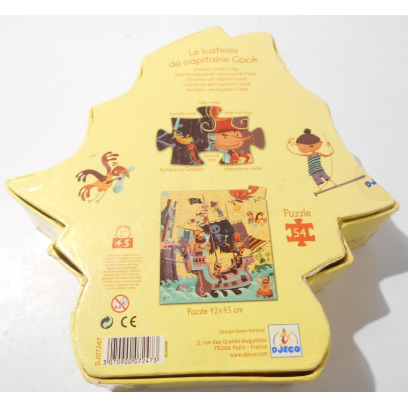 Puzzle Pirate Djeco