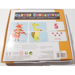 Jeu de cartes éducatives - Jeux 2 Mômes