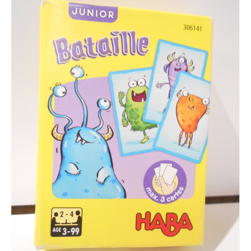Bataille alerte aux monstres! pour junior -Haba