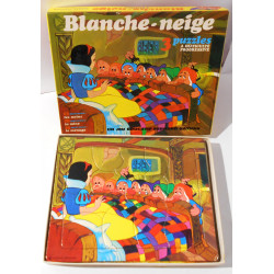 3 Puzzles Blanche-neige 1974