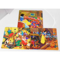 3 Puzzles Blanche-neige 1974