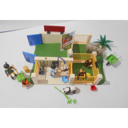Playmobil - La Clinique Vétérinaire (Inspiré de la Réf. 4009-A)