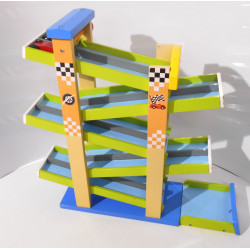 Circuit toboggan en bois - Oxybul