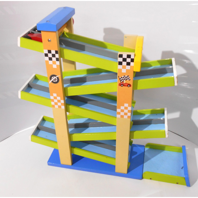 Circuit toboggan en bois - Oxybul