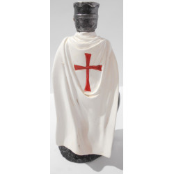 Figurine Chevalier templier en résine dur