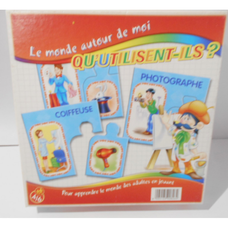 Qu'utilisent-ils ? Le monde autour de moi - Clementoni