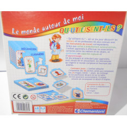 Qu'utilisent-ils ? Le monde autour de moi - Clementoni