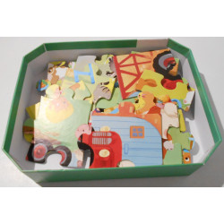Puzzle JANOD "la ferme"